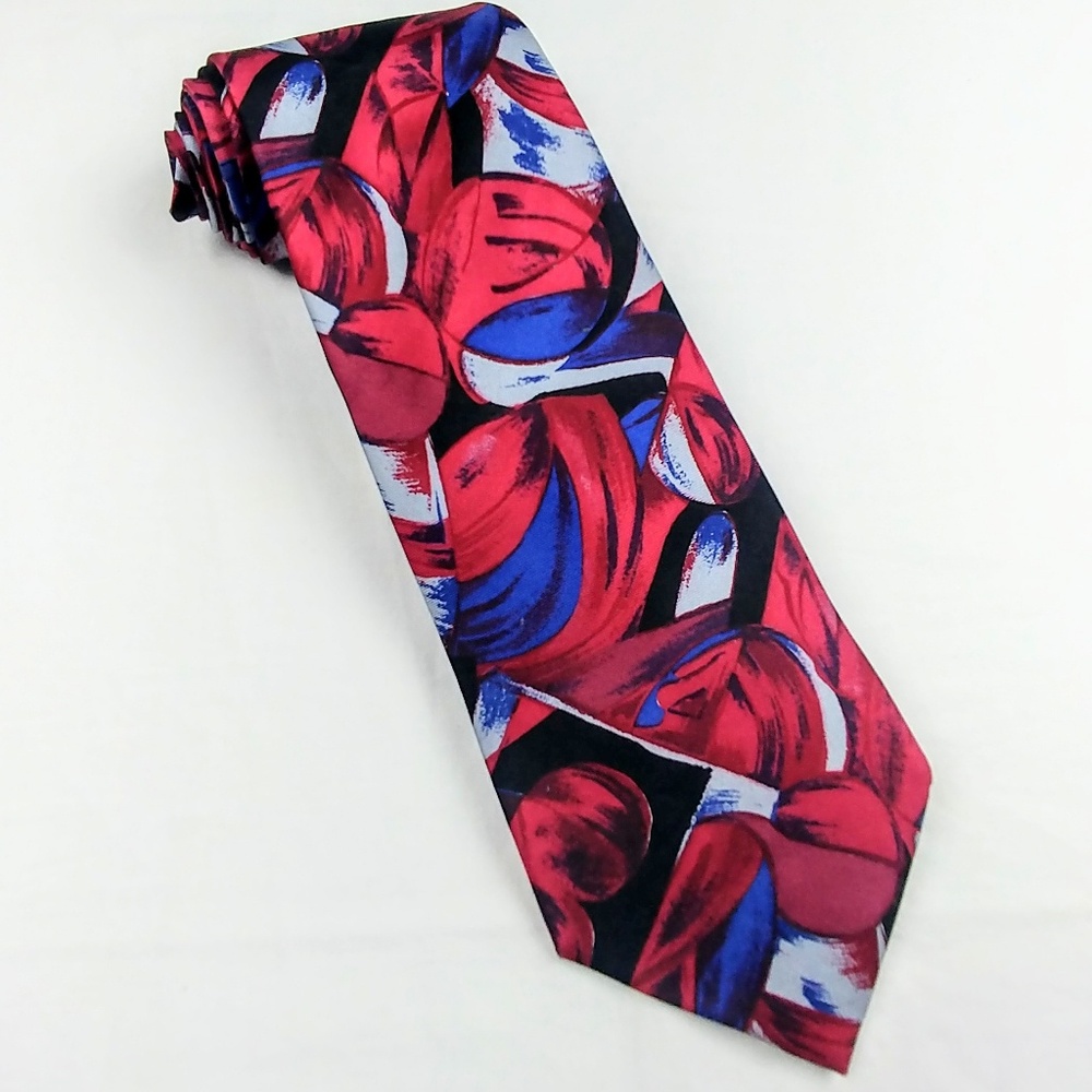 VINTAGE PARIS Haute Couture 100% Italian Silk Tie